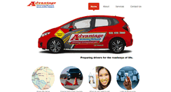 Desktop Screenshot of advantage-drivingschool.com